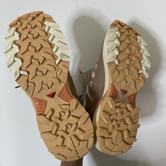 NEW! Salomon X Ultra 360 Edge Mid GTX Women’s Boots Shortbread 474627 US 9.5 - Picture 7 of 7